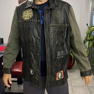 Leather Jacket XL